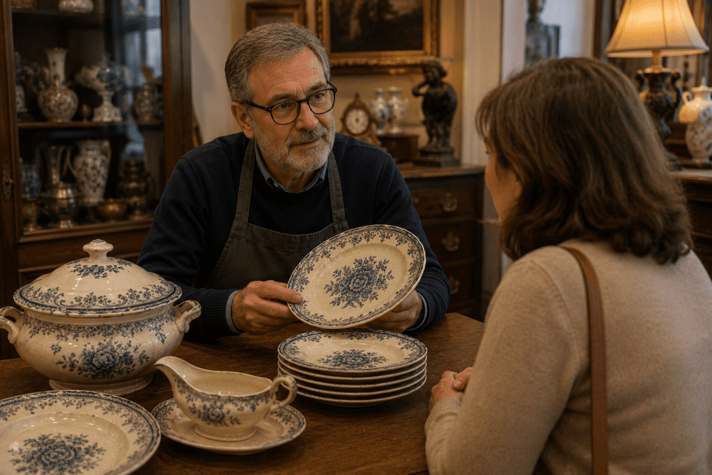 faire estimer sa vaisselle ancienne