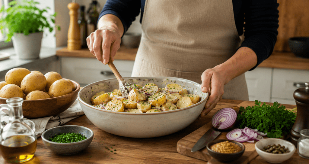salade de pommes de terre Allians